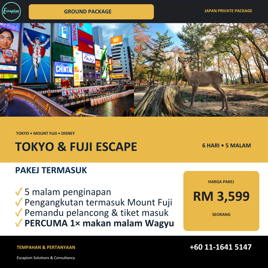 Ground Tokyo & Fuji Escape package visual